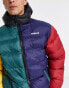 Parlez caly puffer jacket in multi