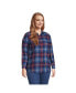 Фото #2 товара Plus Size Blake Shelton x Flannel Boyfriend Fit Long Sleeve Shirt