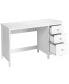 48" Home Office Desk with 3 Drawers Computer Desk PC Laptop Workstation