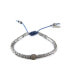 Фото #1 товара Mixed Metal Adjustable Bracelet with Cord