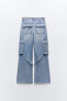 Trf cargo mid-rise jeans