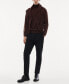 Фото #7 товара Men's 100% Merino Wool Turtleneck Sweater