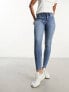 Фото #1 товара River Island sculpt skinny jeans in mid wash blue