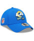 ფოტო #2 პროდუქტის Men's Royal Los Angeles Rams 2022 Sideline 39THIRTY Coaches Flex Hat