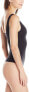 Yummie 257203 Women's Ruby Seamless Everyday Shaping Bodysuit Black Size Medium