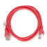 Фото #2 товара Lanberg Ethernet Patchcord UTP 5e 1,5m - red