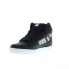 Фото #4 товара DC Pure High-Top WC ADYS400043-KWA Mens Black Leather Skate Sneakers Shoes
