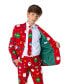 Big Boys Festivity Christmas Party Outfit Including Blazer, Pants and Tie Suit Set