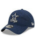 Фото #4 товара Men's Navy Dallas Cowboys Otc 2022 Sideline 9Twenty Adjustable Hat