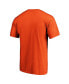 Men's Orange Phoenix Suns Primary Logo T-shirt