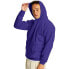 Hanes EcoSmart Fleece Pullover Hoodie Unisex 2XL Purple Longsleeve Pockets Solid