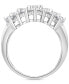 ფოტო #4 პროდუქტის Diamond Multirow Cluster Ring (3 ct. t.w.) in 14k White Gold