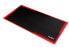 Nitro Concepts DM16 - Black - Red - Monochromatic - Fabric - Rubber - Gaming mouse pad