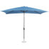 Фото #6 товара Пляжный зонт с угловым наклоном Uniprodo 200 х 300 см с крученой коробкой синий