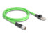 Фото #1 товара Сетевой кабель Delock X-кодированный 8 Pin разъем на RJ45 PUR TPU 2 м - сеть