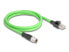 Delock M12 Kabel X-kodiert 8 Pin Stecker zu RJ45 PUR TPU 2 m - Cable - Network