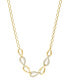 ფოტო #1 პროდუქტის EFFY® Diamond Pavé Link 18" Collar Necklace (2-1/8 ct. t.w.) in 14k Gold