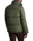 Men's Hidden Hood Faux Down Jacket