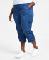 Фото #4 товара Women's Cargo Capri Pants, Created for Macy's