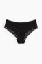 Фото #6 товара 3-pack Lace-trimmed Hipster Briefs