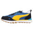Фото #3 товара Puma Essentials Rider Fv Mens Blue Sneakers Casual Shoes 38718001