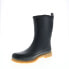 Western Chief Modern Mid Boot 21101712B-008 Womens Black Synthetic Rain Boots