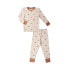 Фото #1 товара Baby Boys Baby Emerson Fitted Long Sleeve Two-Piece Pajamas
