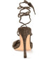 Фото #3 товара Women's Edelie Linen Tie Up Sandals