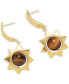 ფოტო #3 პროდუქტის 18k Gold-Plated Matahari Sunny Drop Earrings