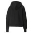 Фото #2 товара Puma Team Pullover Hoodie Womens Black Casual Outerwear 534334-01