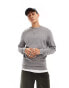 Фото #2 товара ASOS DESIGN sweatshirt in light grey