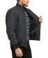 ფოტო #4 პროდუქტის Men's Wool Bomber Jacket With Knit Trim