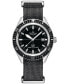 Фото #1 товара Men's Swiss Automatic DS Super PH500M Black Synthetic Strap Watch 43mm