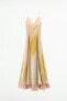 Фото #10 товара Платье в бельевом стиле с принтом ZARA