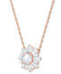 ფოტო #3 პროდუქტის Crystal Sunshine Pendant Necklace, 14-7/8" + 2" extender