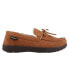 Фото #2 товара Signature Men's Memory Foam Microsuede Nigel Moccasin Slippers