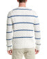Brooks Brothers Thin Stripe Crewneck Sweater Men's