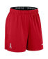 Women's Red Los Angeles Angels Authentic Collection Knit Shorts