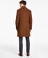 ფოტო #2 პროდუქტის Men's Classic Fit Luxury Wool Cashmere Blend Overcoats