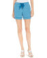 Tommy Hilfiger Women's Drawstring Shorts Blue Sapphire 8