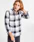 Фото #1 товара Men's Burke Regular-Fit Plaid Button-Down Shirt, Created for Macy's