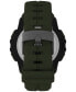 Men's UFC Rush Digital Green Polyurethane Strap 52mm Round Watch