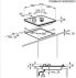 Фото #3 товара Газовая варочная панель Electrolux EGS6436WW - Белый - Встраиваемая - Нержавеющая сталь - 4 зоны - 4 зоны