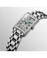 ფოტო #3 პროდუქტის Women's Swiss DolceVita Diamond (3/8 ct. t.w.) Stainless Steel Bracelet Watch 21x32mm L52550716