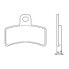 BRENTA MOTO 3039 Rear Organic Brake Pads