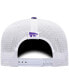 ფოტო #1 პროდუქტის Men's Purple, White Kansas State Wildcats Trucker Snapback Hat