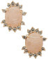 Фото #1 товара Серьги lonna & lilly Gold-Tone Pavé Studs