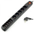 Фото #2 товара Power strip with protection Acar S10 black - 10 sockets - 3m