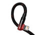 Фото #3 товара Kątowy kabel przewód z bocznym wtykiem USB Iphone Lightning 1m 2.4A czerwony