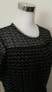 Фото #7 товара Auqua Women's Flutter Sleeve Layered Smocked Waist Dress Black Multi L